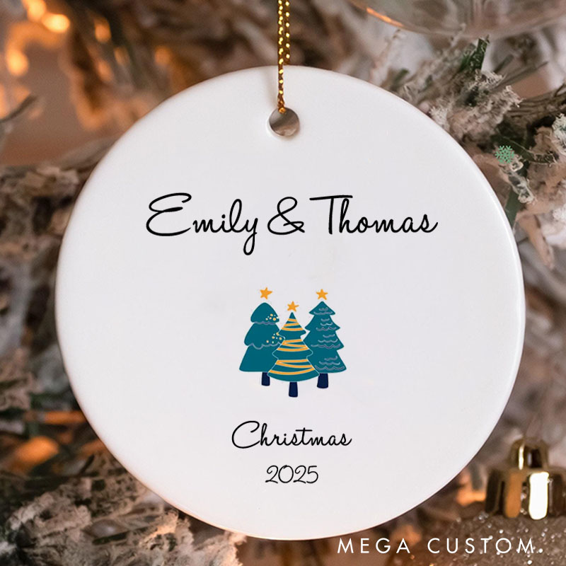 Personalized Christmas Trees Ornament Fantastic Couple Christmas Gift Ornament Husband Wife Holiday Ornament Gift Xmas Gift for Couple