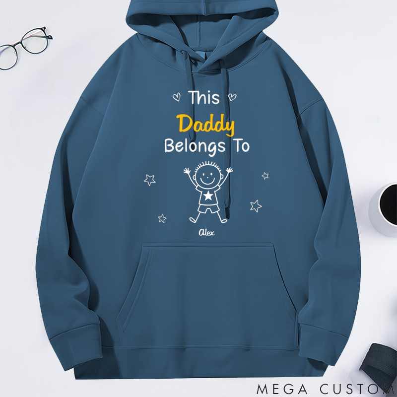 Personalized Classic Hoodies Birthday Gifts for Dad Grandpa