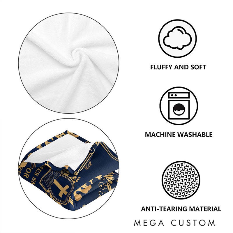 Personalized Thank you Pastor Soft Throw Blanket with Name Home Decor Religious Gift Appreciation Gift for Christian Pastor