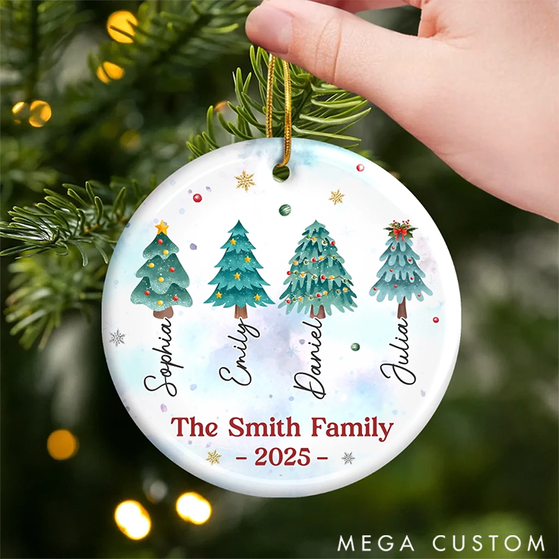 Personalized Family Christmas Ornaments Where Love Always Begins