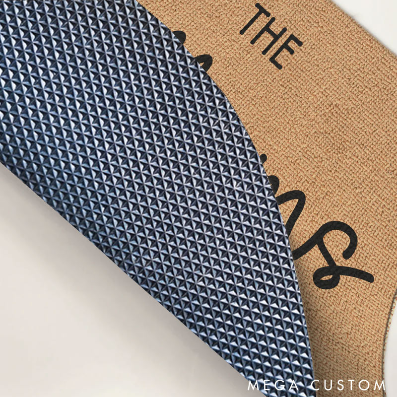 Personalized Family Established Doormat for New Home Custom Welcome Mat Perfect Housewarming Gift Durable Entryway Rug for Indoor Outdoor Decor