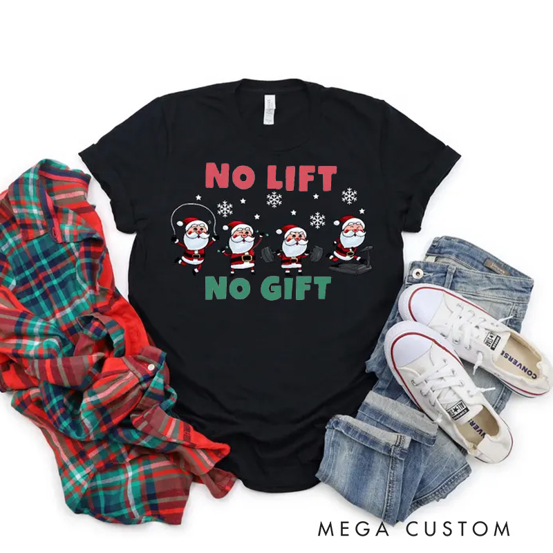 Personalized Christmas Sports TShirt Gym Pump Cover for Weight Lifting Gifts Snowmen Shirt Lift Heavy Work Out Shirt Christmas Shirts