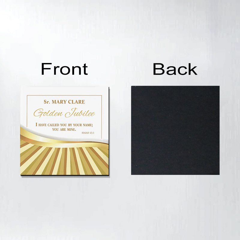 Personalized Golden Jubilee of Religious Life Magnetic Fridge Magnet with Name Religious Gift Nun 50 Year Anniversary Gift