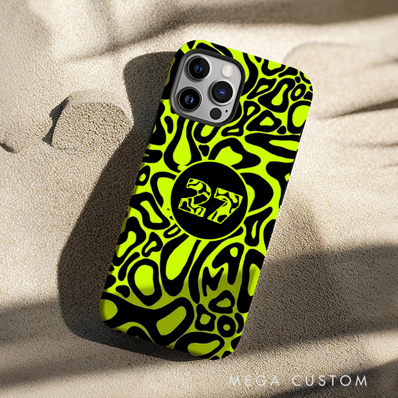 Personalized Racing Number Phone Case Custom Number Design for Racers and Racing Lovers