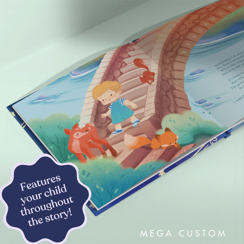 Personalized Bible Verses Bedtime Prayers Bedtime Prayers Book for Kids Boy or Girl Dedication Keepsake Christmas Gifts from Dad Mom Grandparents