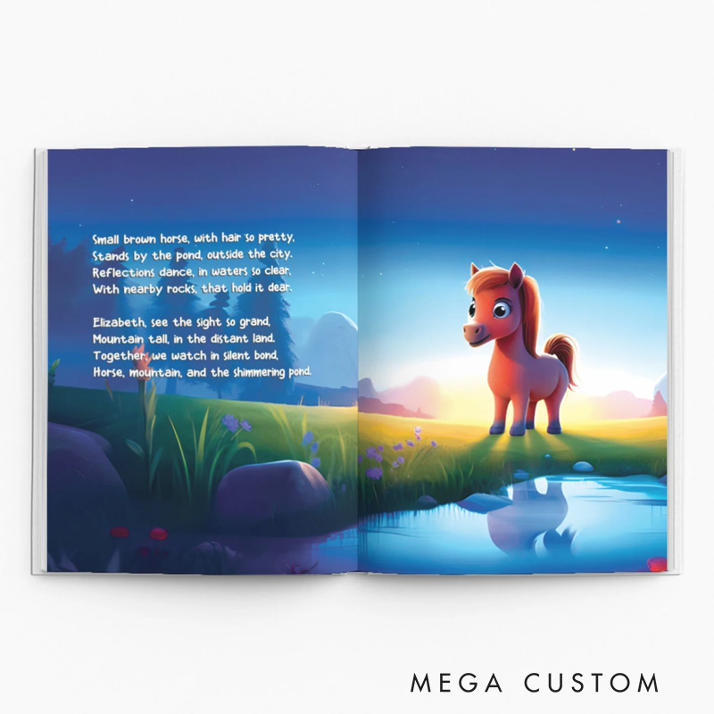 Personalized Children's Book with Cute Animals Sweet Dreams Little Name Bedtime Storybook for kids Boy Girl Grandchild Birthday Gift Christmas Gift