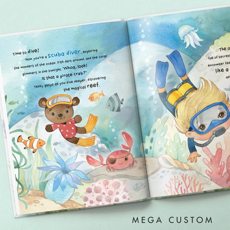 Personalized You Can Be Anything Bedtime Storybook Storybook with Name for Children kids Boy Girl Grandchild Birthday Gift Christmas Gift