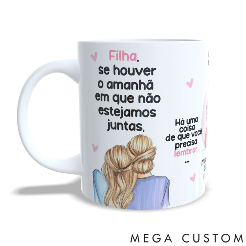 Personalized Ceramic Mug as a Gift for Your Daughter