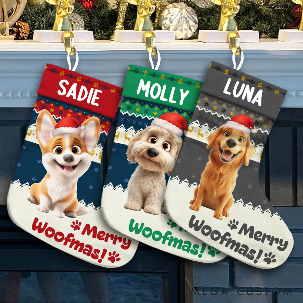 Personalized Dog Lover Funny Dog Christmas Christmas Stockings