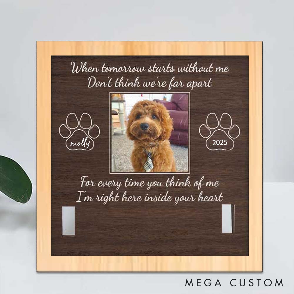 Personalized Pet Lover Your Love is a Treasure Pet Collar Holder