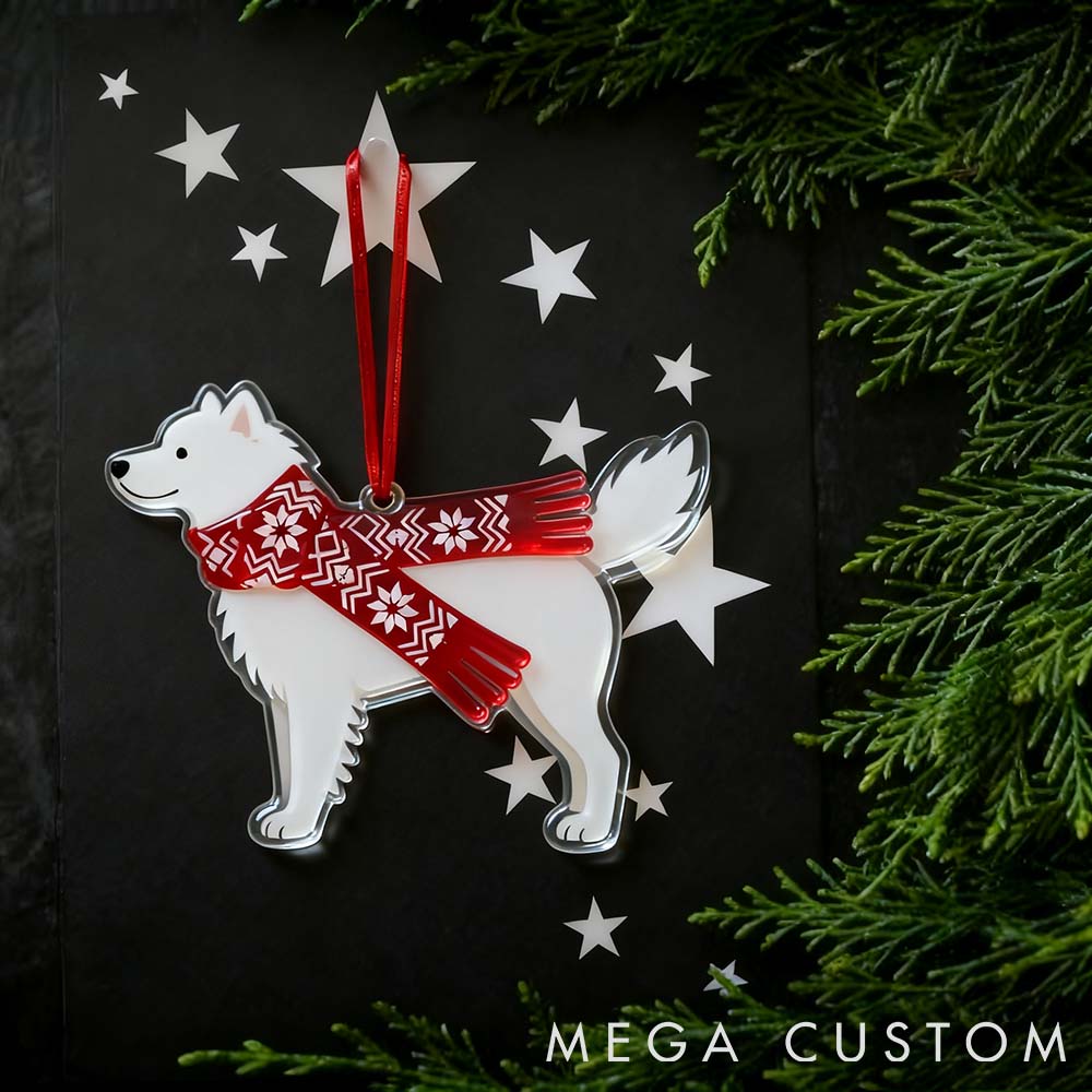 Personalized Pet Lover Pet Photo Christmas Ornament