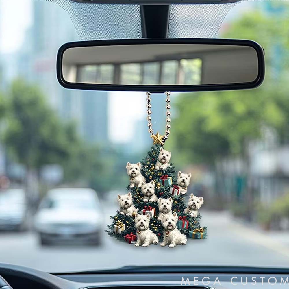 Personalized Pet Lover Cute Pet Christmas Tree Christmas Ornament