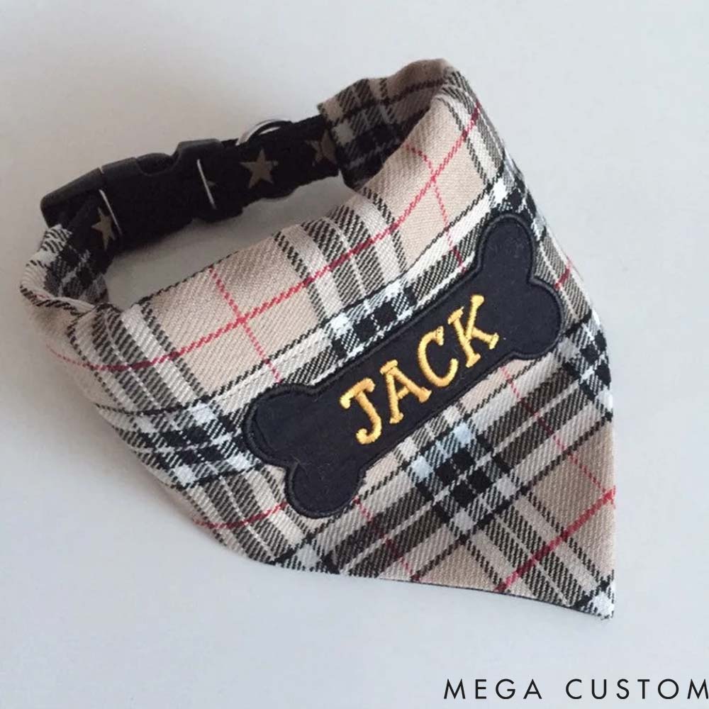 Personalized Dog Lover Cute Dog Bandana Pet Bandana