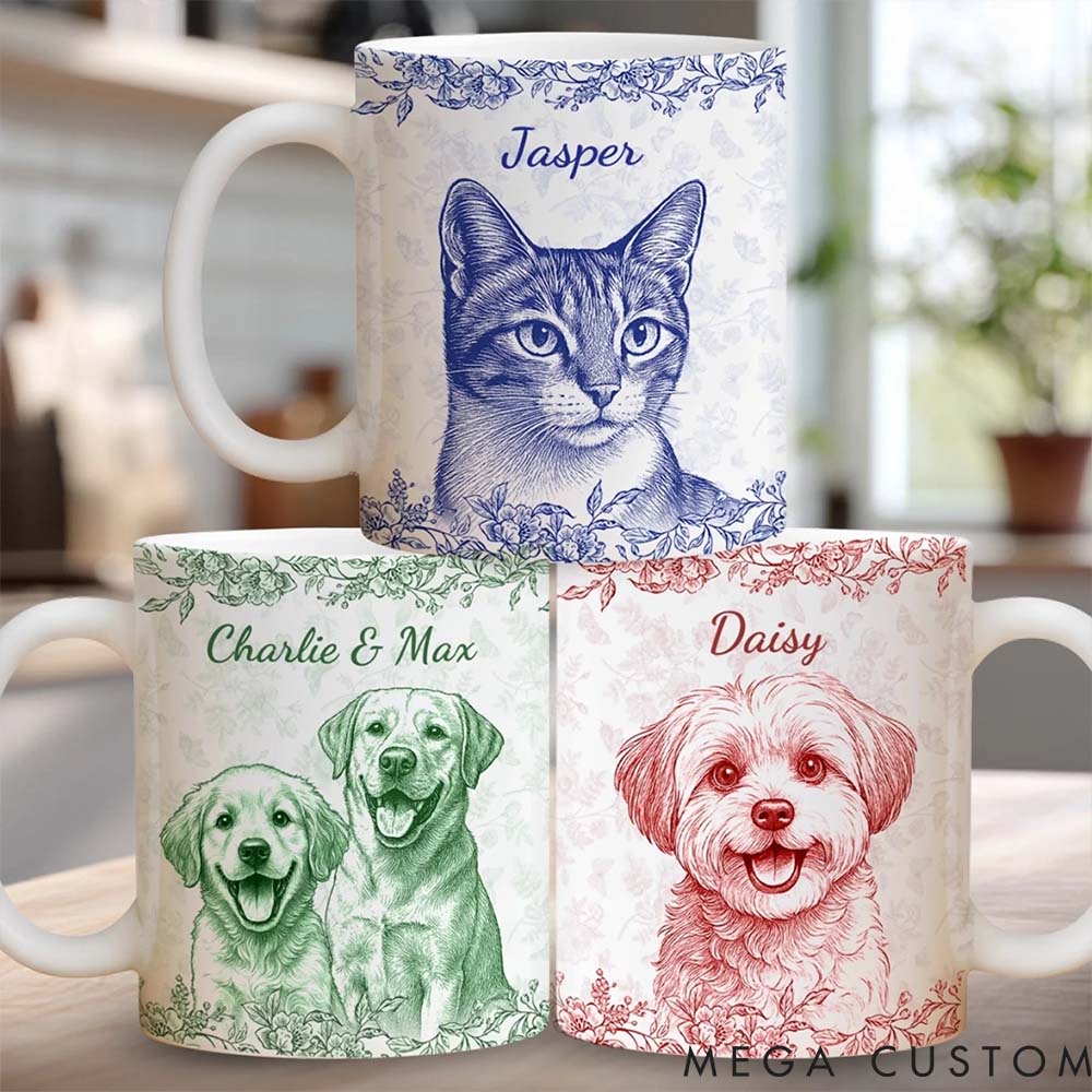 Personalized Pet Lover Custom Photo Mug Forever Love Mugs