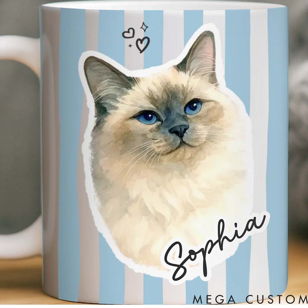 Personalized Pet Lover Home Feels Warmer with You Mugs