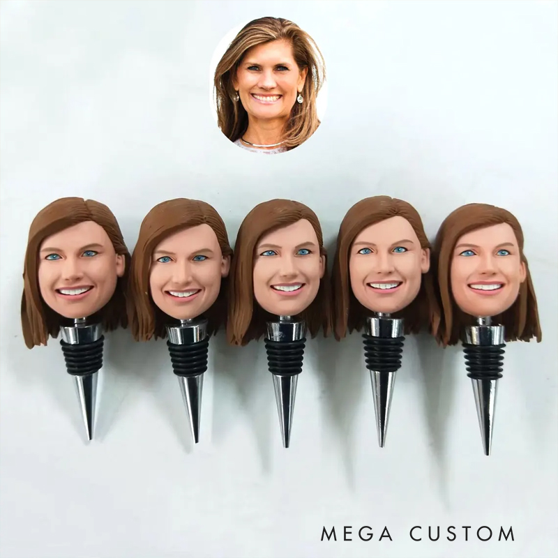 Personalized Custom 3D Face Bottle Opener - Personalized Cigar/Meme Style Bottle Opener for Gag Gifts, Bachelor Parties & Bar Decor