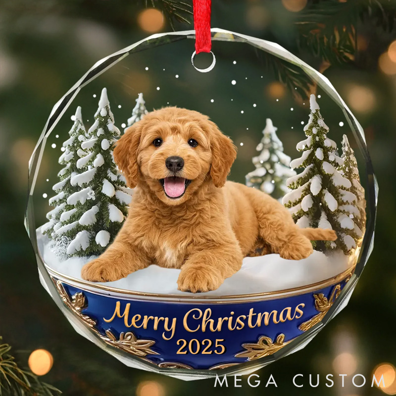 Personalized Pet Lover ife Feels Better With Pets Christmas Ornament