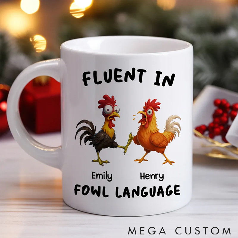 Personalized Pet Lover Fluent in Mugs