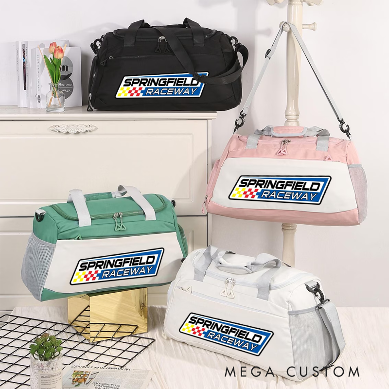 Personalized Racing Duffel Bag Custom Travel Toiletry Bag for  Motorsport Fans Racing Enthusiasts