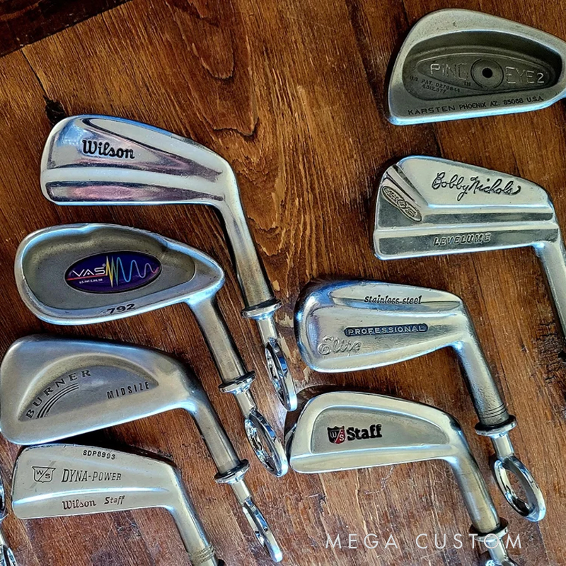 Personalized Vintage and upcycled 6 Iron Golf Club Bottle Opener for 6th Anniversary Gift and Christmas