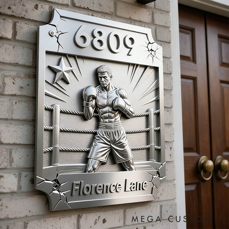 Personalized Metal Off Road Bike Door Plate Custom Text Perfect Gift for Motorcycle Enthusiasts