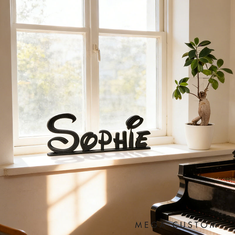Personalized Desk Name Plate Custom Name Perfect Graduation Teacher Holiday Gift