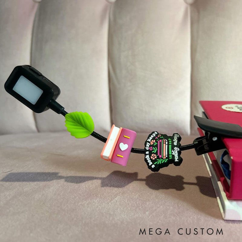 Personalized Rechargeable Reading Mates Light Perfect Gift for Book Lovers