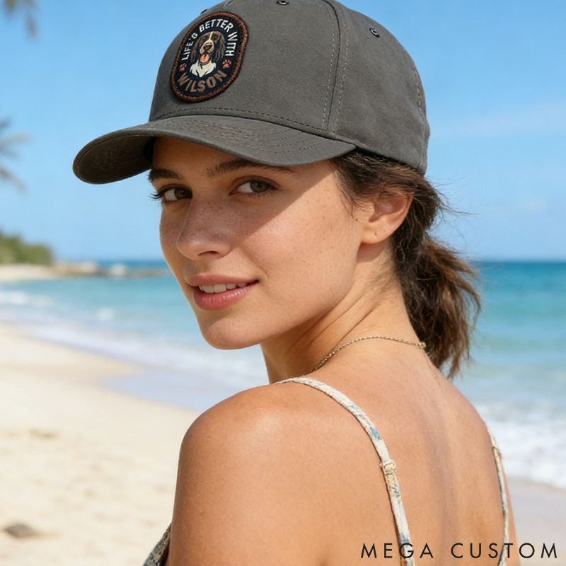 Personalized Pet Lover Custom Pet Portrait Hat