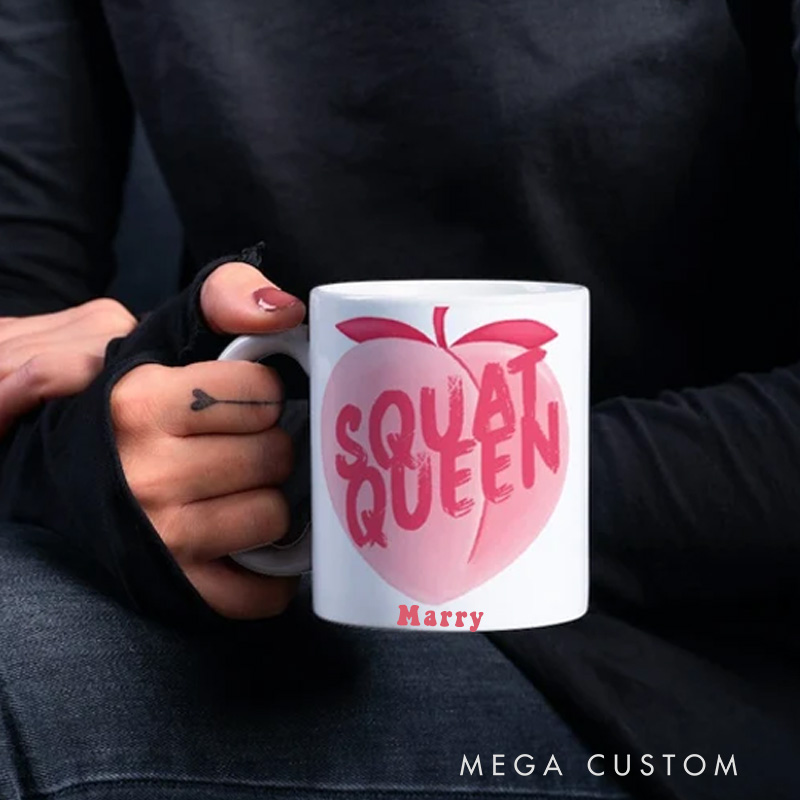 Personalized Gym Motivation Mug Quirky Gift Mug for Gym Lovers