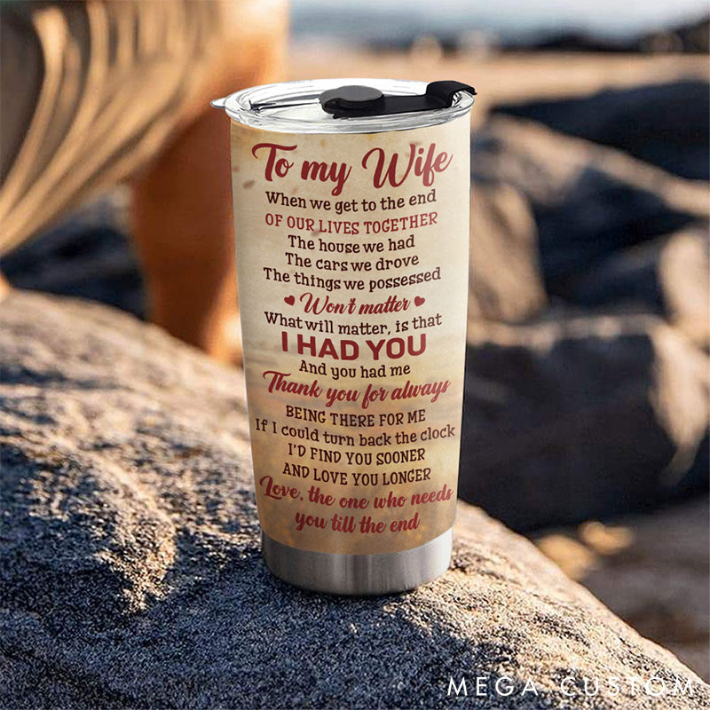 Personalized Couples Tumbler for You & Me We Got This Custom Tumbler for Wife Anniversary Gift Elderly Valentine's Gift Tumbler