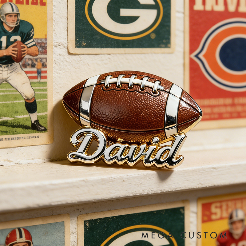 Personalized Enamel Football Pins Showcase Your Favorite Sport and Create a Unique Style