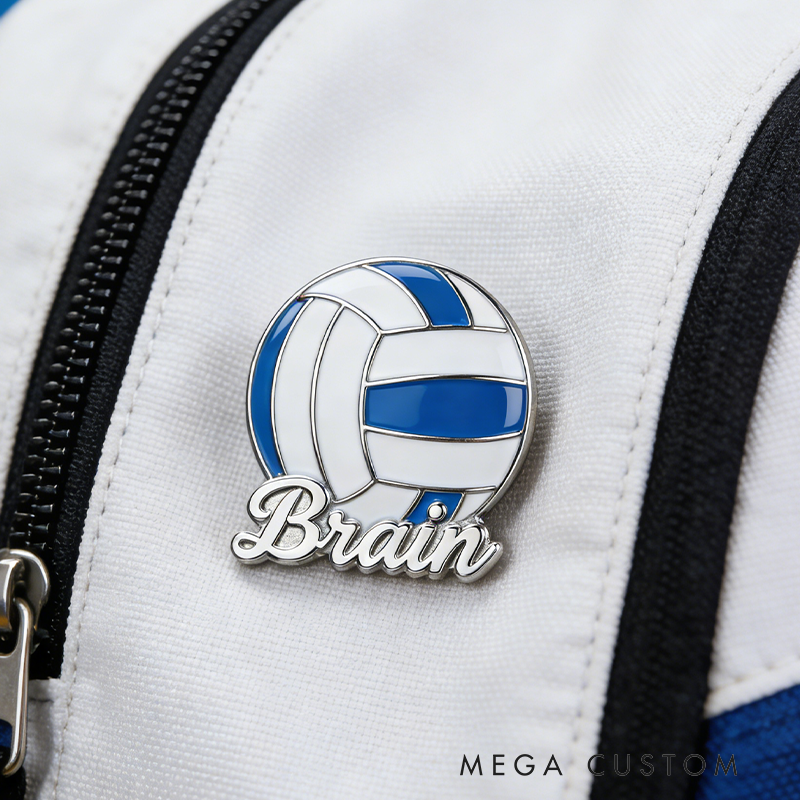 Personalized Volleyball Pins Showcase your Passion for Athletic Pursuits