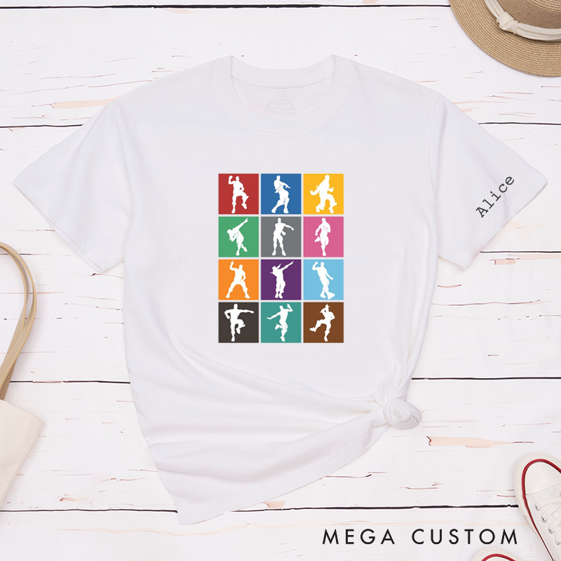 Personalized Classic T-Shirt  Urban Groove Unisex Trendy Cool Dance Gift for Friends Unique Everyday Wear for Street Dance Lovers