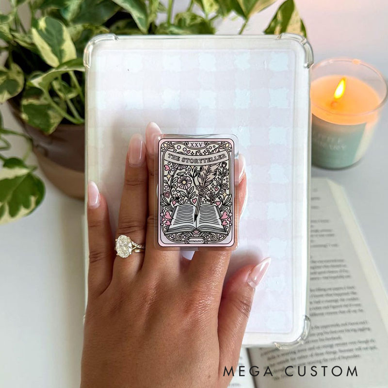 Romance Storyteller Tarot Card Magnetic Kindle Grip MagSafe Kindle Grip Magnetic Kindle Holder Kindle Accessories Bookish Gifts for Her