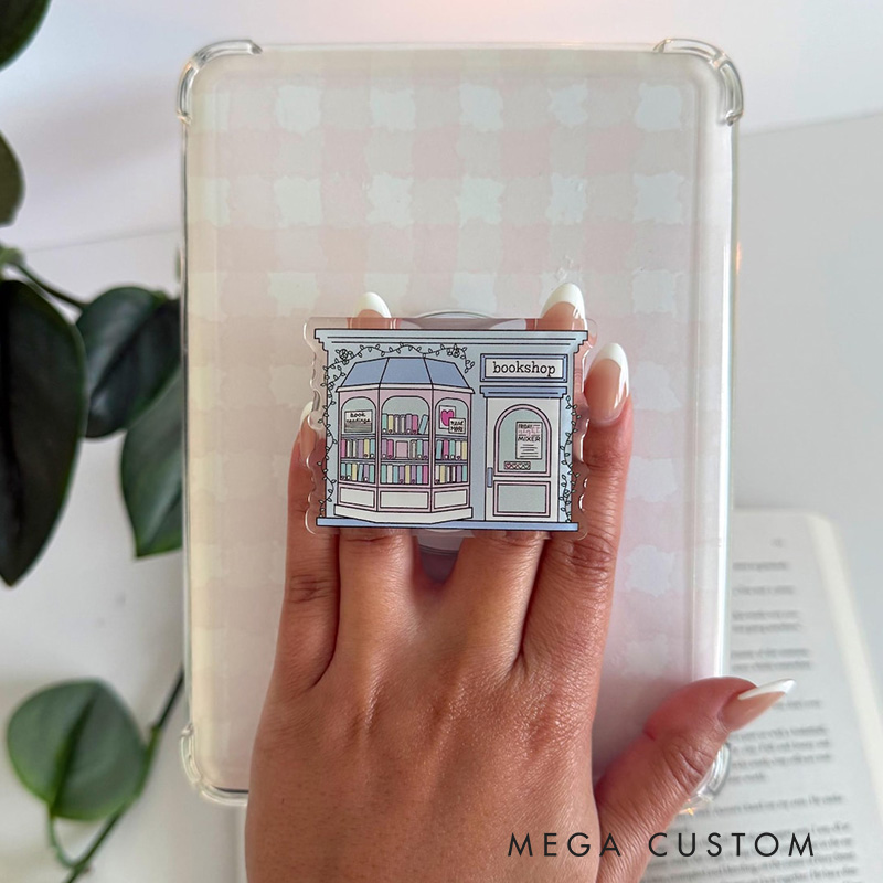 Bookstore Magnetic Kindle Grip Bookish MagSafe Kindle Grip Magnetic Kindle Holder Kindle Accessories Bookish Gifts for Her
