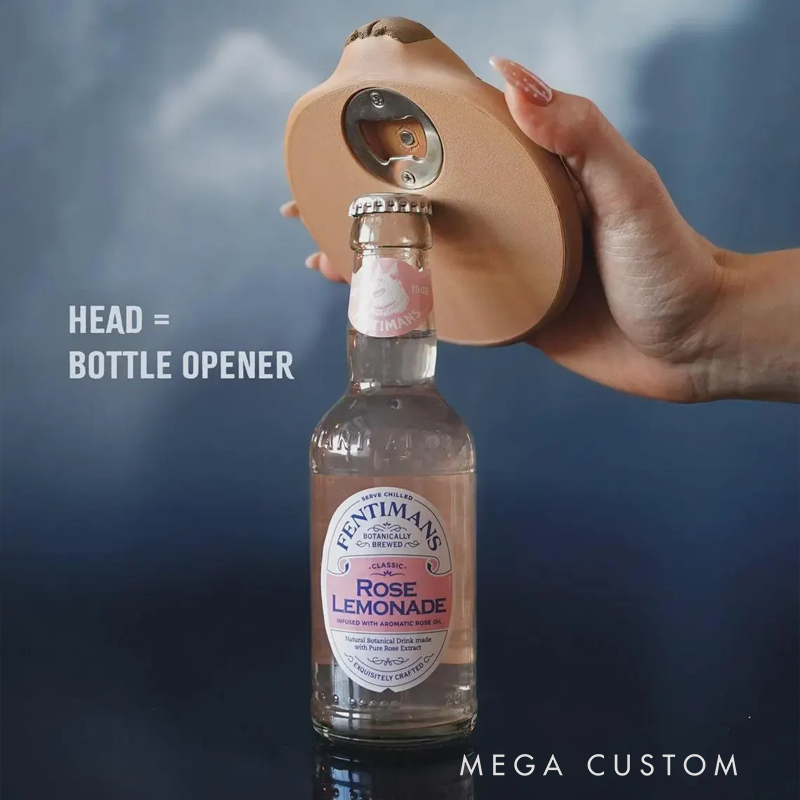 Capy-Burger Coaster Set – Cute Capybara + Burger 3D Printed Coasters, Kitchen & Bar Accessory, Unique Gift Idea,