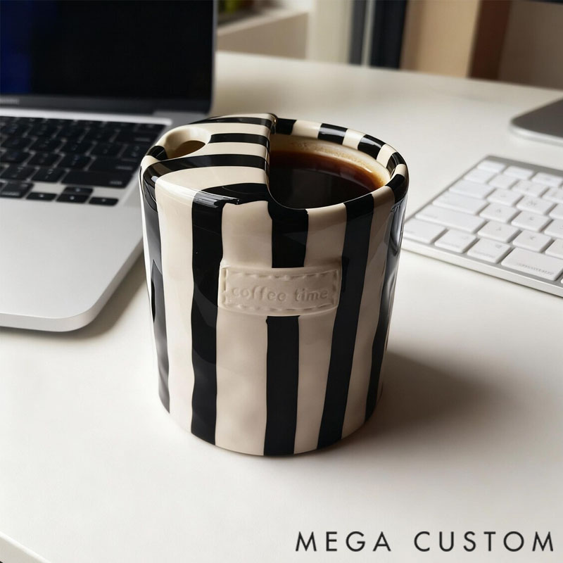 Personalized To Go Ceramic Tumbler with Name Gift for Mom