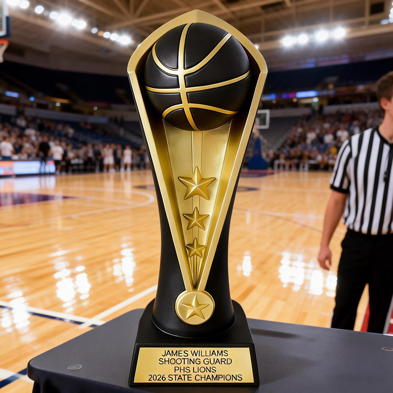 Personalized Basketball Trophy Trophy for Basketball Players 3D Printed Trophy