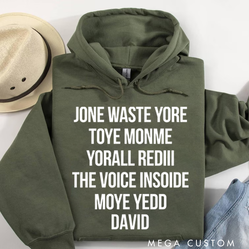 Personalized Classic Hoodies Funny Lyrics Shirt Gift for Punk Rock Music Lover Hoodie