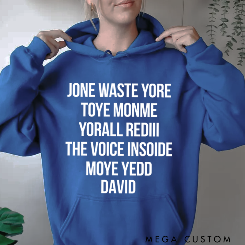 Personalized Classic Hoodies Funny Lyrics Shirt Gift for Punk Rock Music Lover Hoodie