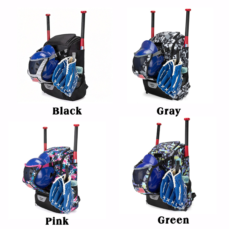 Personalized Baseball Bag Baseball Equipment Dual-Shoulder Storage Bag Baseball Player Backpack Gift for Baseball Player