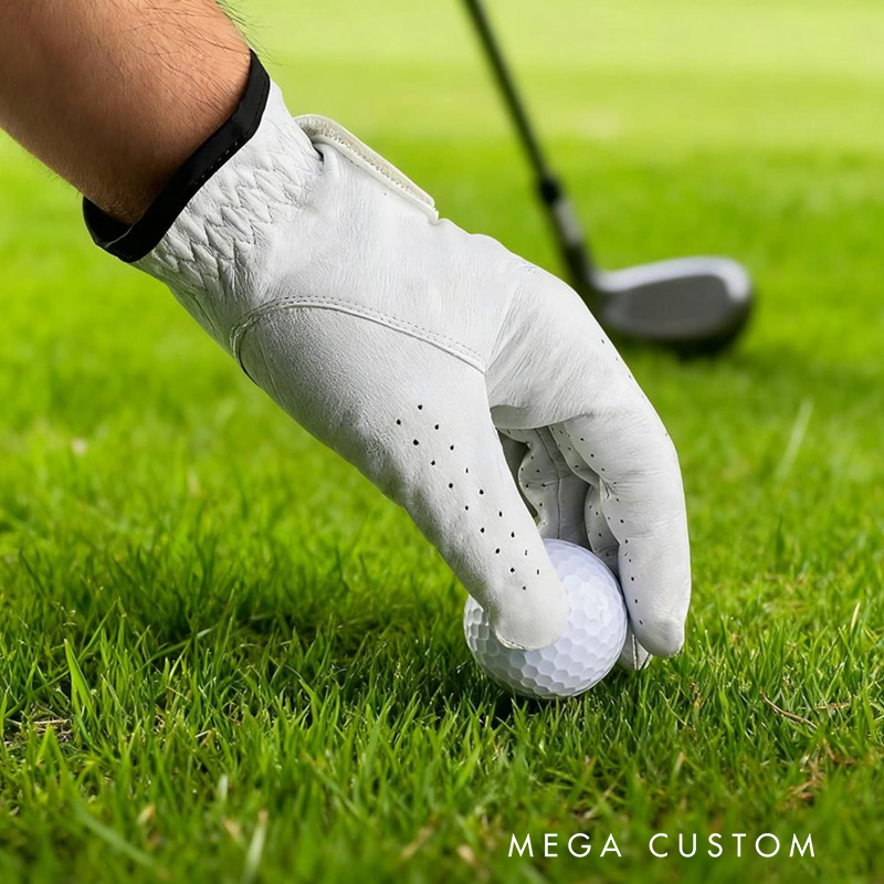 Personalized Golf Glove Golf Accessories Custom Pattern Name Gift For Golf Lovers 