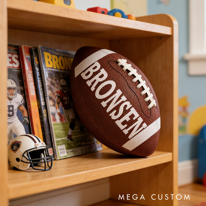 Personalized Football Custom Name Football Football Player Gift for Football Lovers