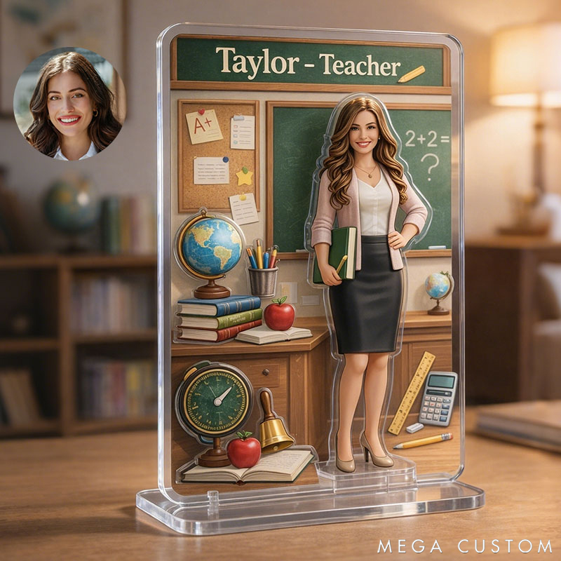 Personalized Acrylic Figurine Stands the Perfect Gift Showcasing Unique Style Suitable for Any Occasion