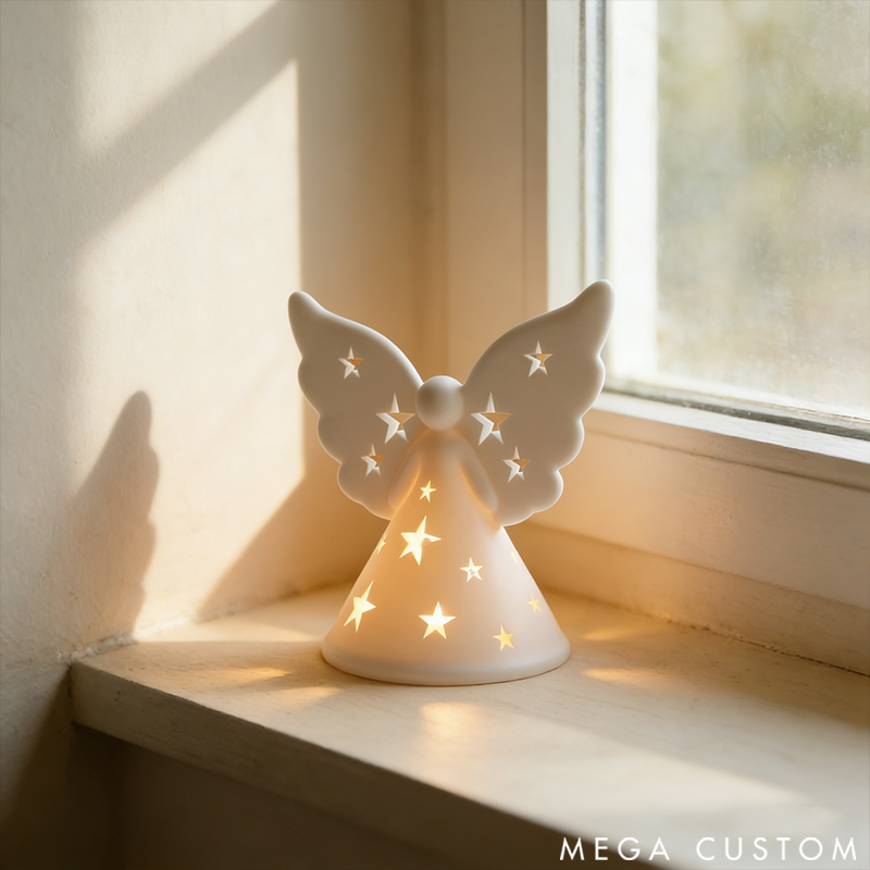 Angel Candleholder Elevates Home Decor with Elegant Style Perfectly Suited for Any Occasion