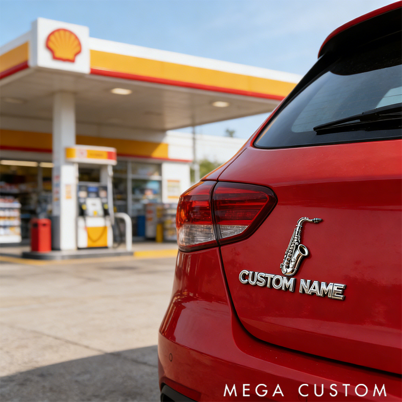 Personalized Music Themed Car Decal a Unique Touch for Every Music Fan