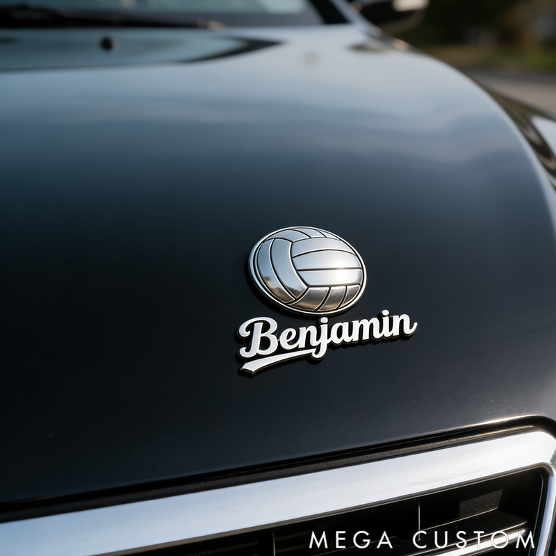 Personalized Car Badge Designed for Those Who Embrace an Energetic Lifestyle