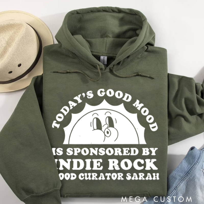 Personalized Classic Hoodies Today's Good Moon Is Sponsored by Punk Rock Hoodie