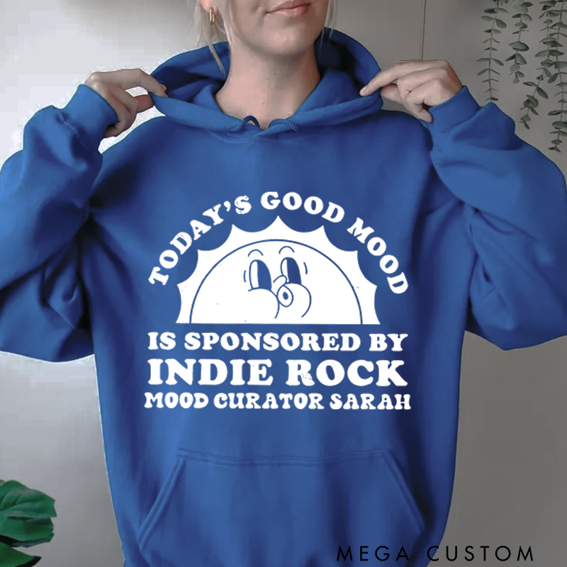 Personalized Classic Hoodies Today's Good Moon Is Sponsored by Punk Rock Hoodie