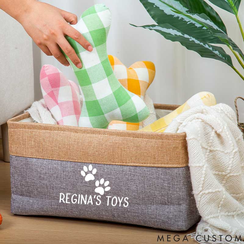 Personalized Pet Lover REGINA'S TOYS Basket